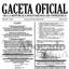 Gaceta Oficial de Venezuela