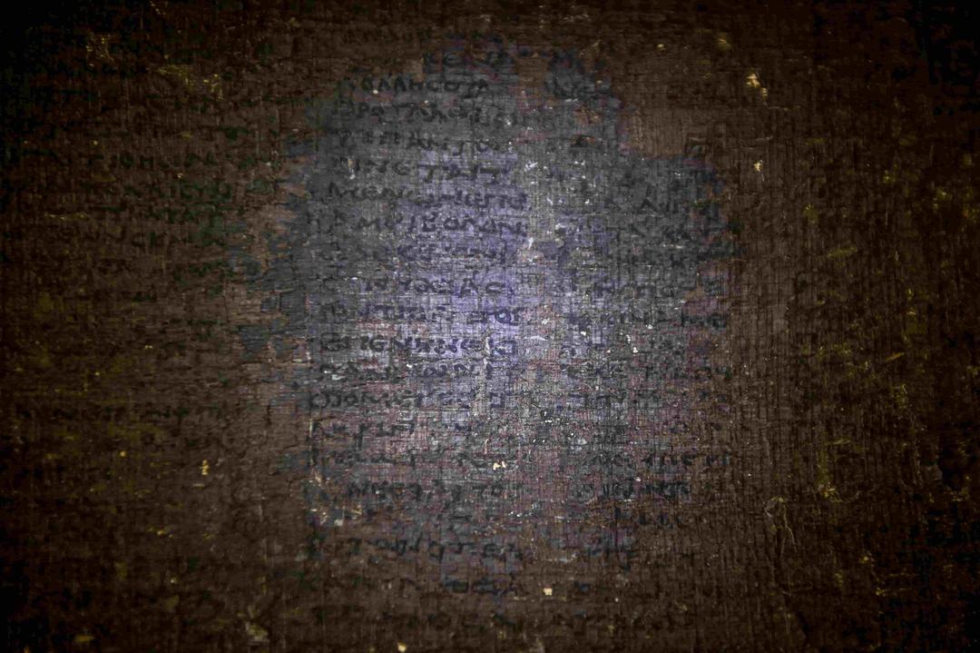 AI Used to Decode Ancient Roman Scroll