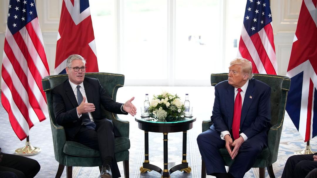 Trump, Starmer Discuss Gaza, Russia and Trade in Scotland