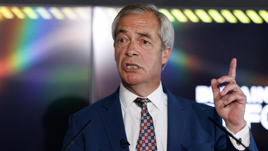 Farage Requests to Nominate Reform UK Peers to House of Lords
