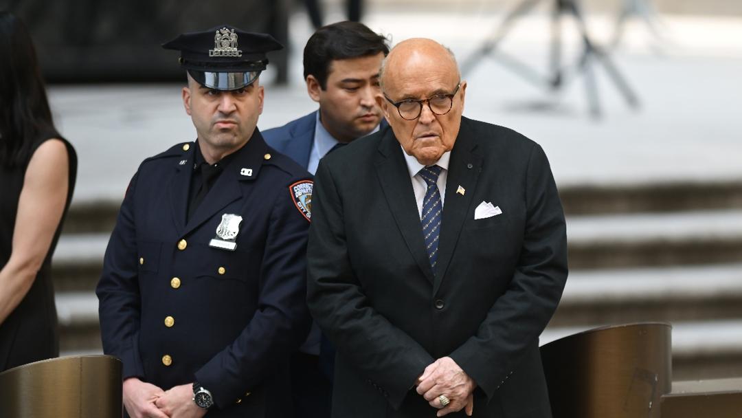 Rudy Giuliani Hospitalized After New Hampshire Car Crash