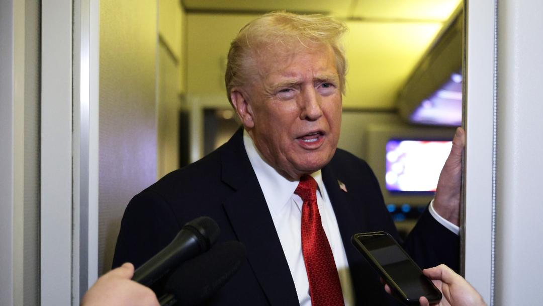 Trump-Posted AI Video Shows Him Dumping Brown Liquid on 'No Kings Protesters'