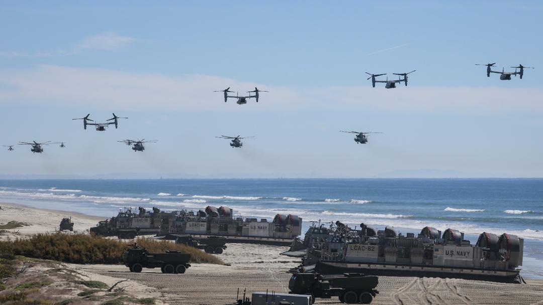 Calif. Highway Patrol: Metal Shrapnel Hit I-5 Vehicle During Marine Demo