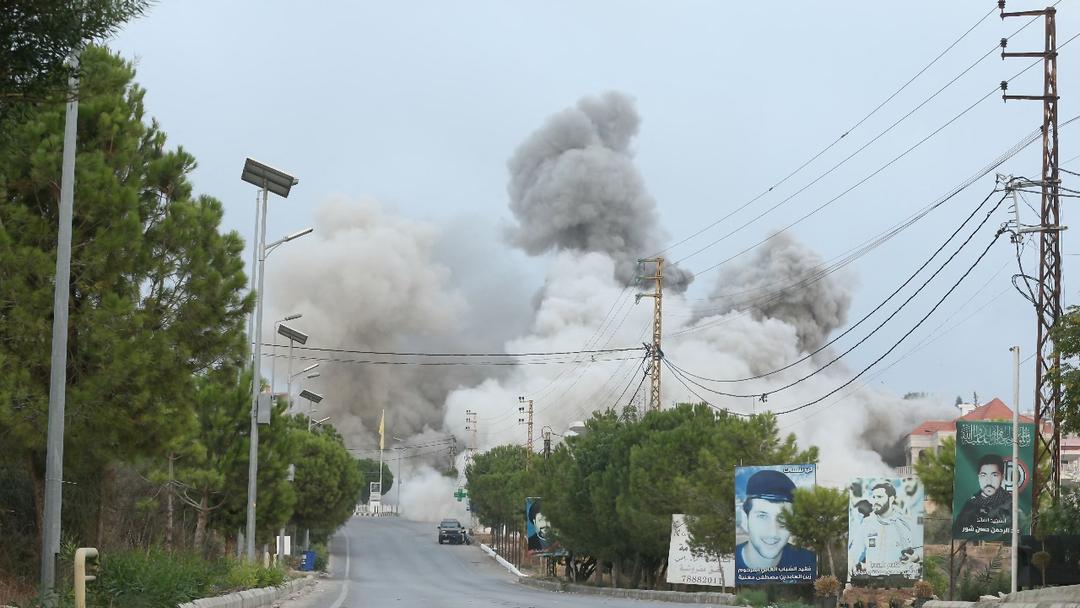 Israel Launches Waves of Strikes in South Lebanon