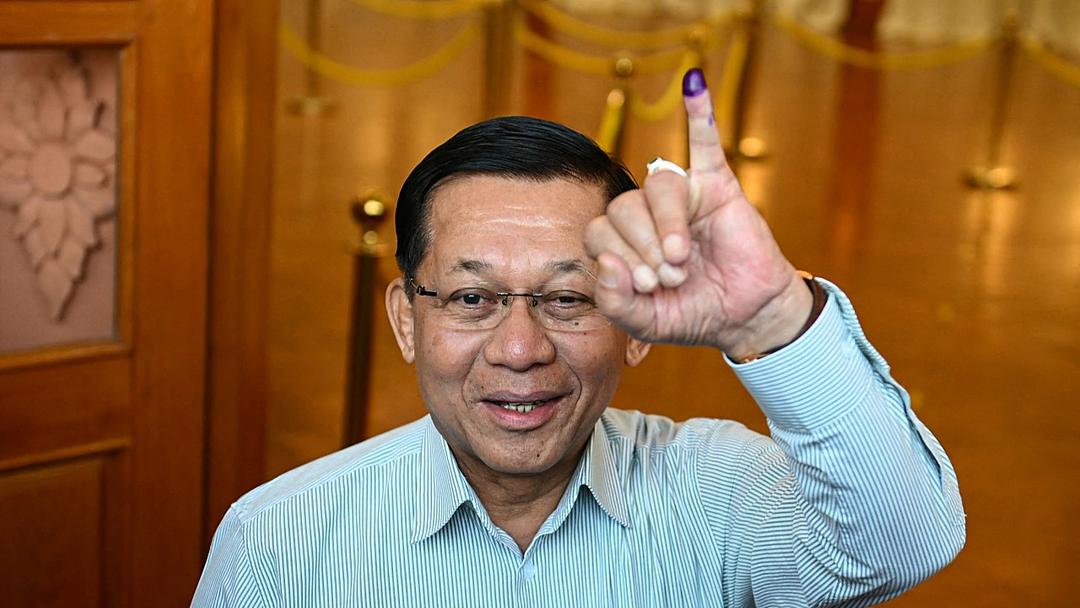 MYANMAR S MILITARY BACKED PARTY WINS ELECTION AMID OPPOSITION visual data 6