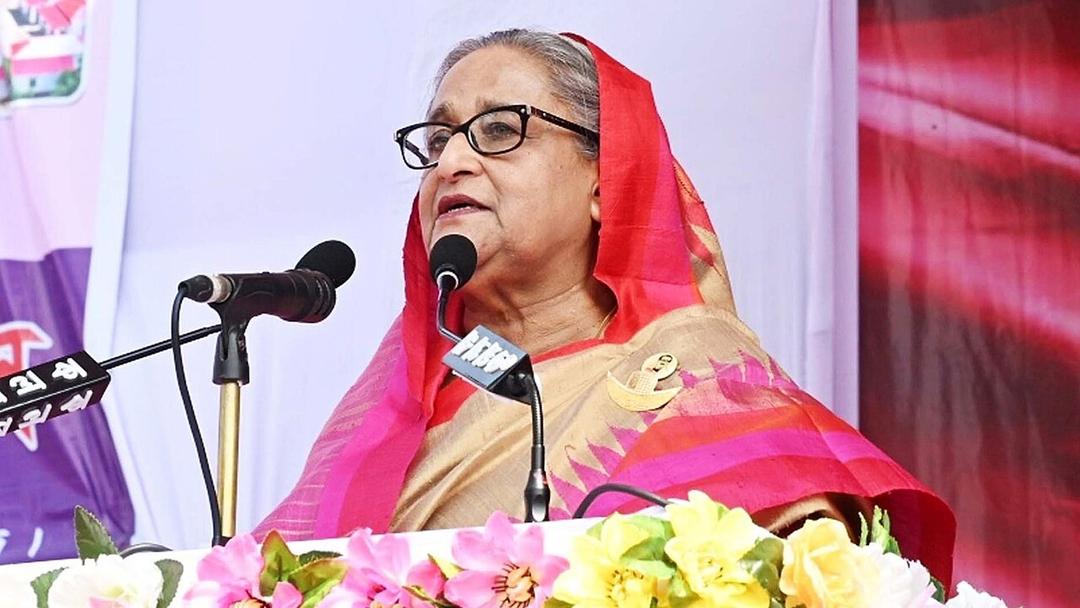 Bangladesh Protests Hasina's Delhi Speech, Warns India
