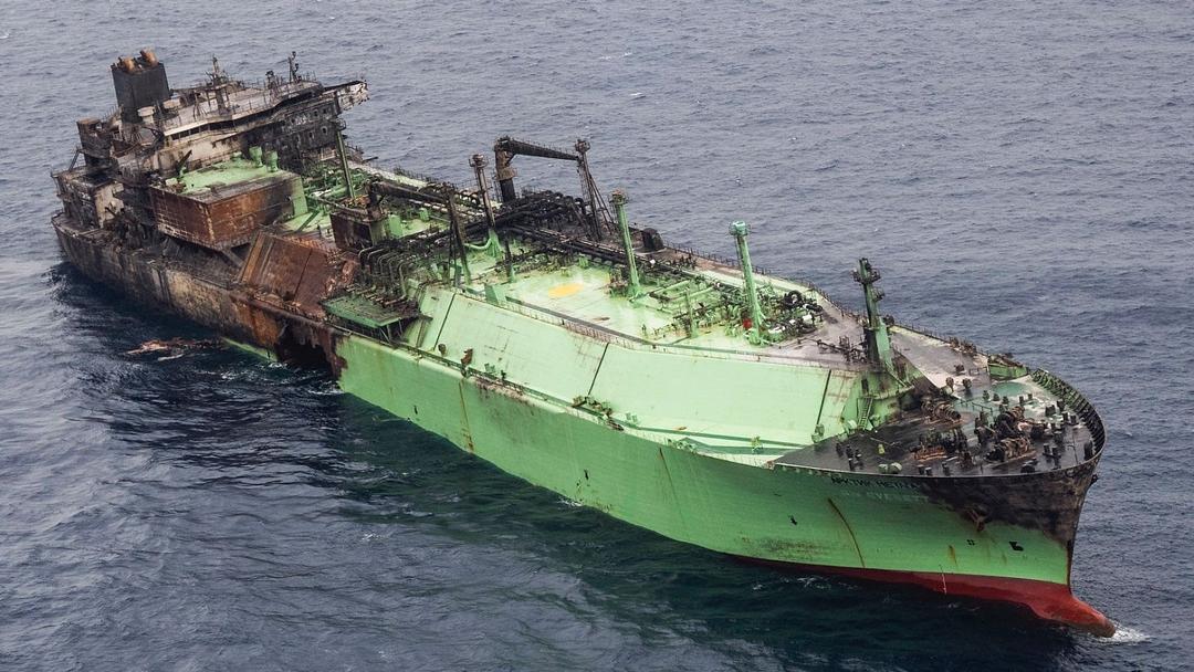 Crewless Drone-Hit Russian Tanker Drifts in Mediterranean