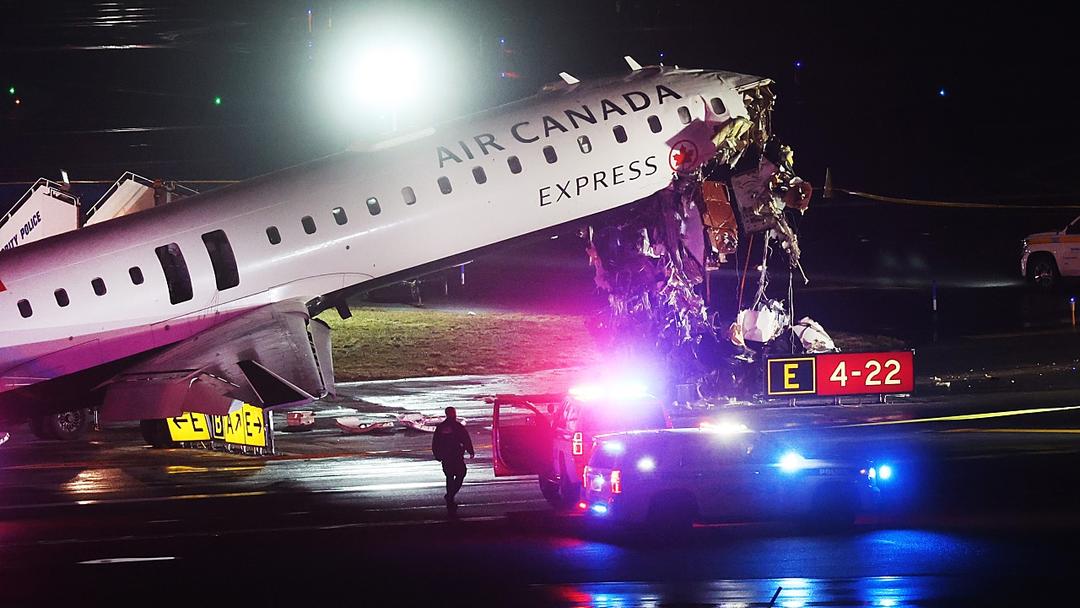Pilots Dead After Air Canada Plane, Truck Collide at LaGuardia Airport