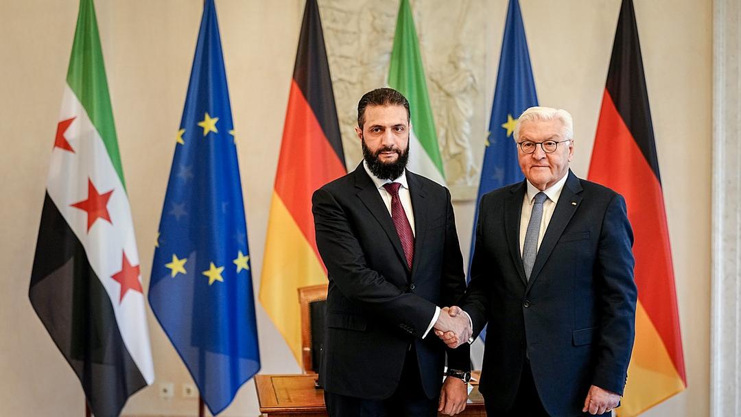Syria's Leader Visits Berlin for Talks on Rebuilding, Refugees