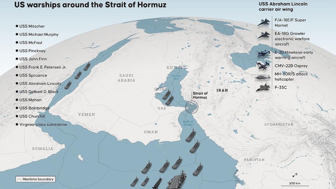 Iran Recloses Strait of Hormuz Over US Blockade