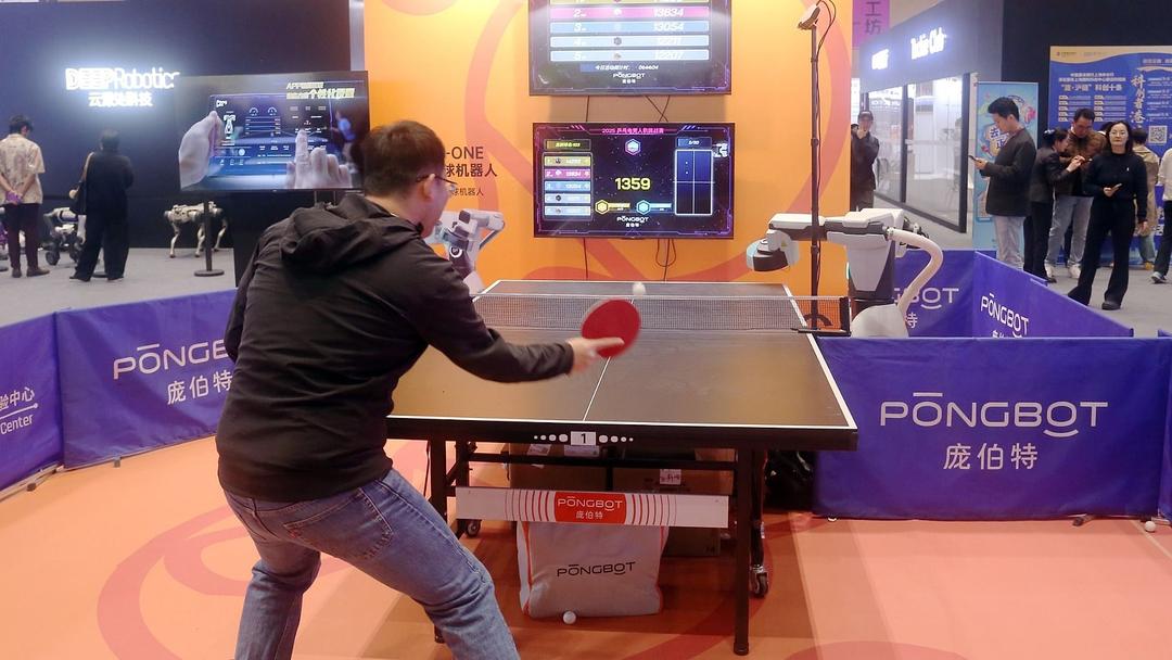Sony AI Robot Ace Beats Elite Ping-Pong Players