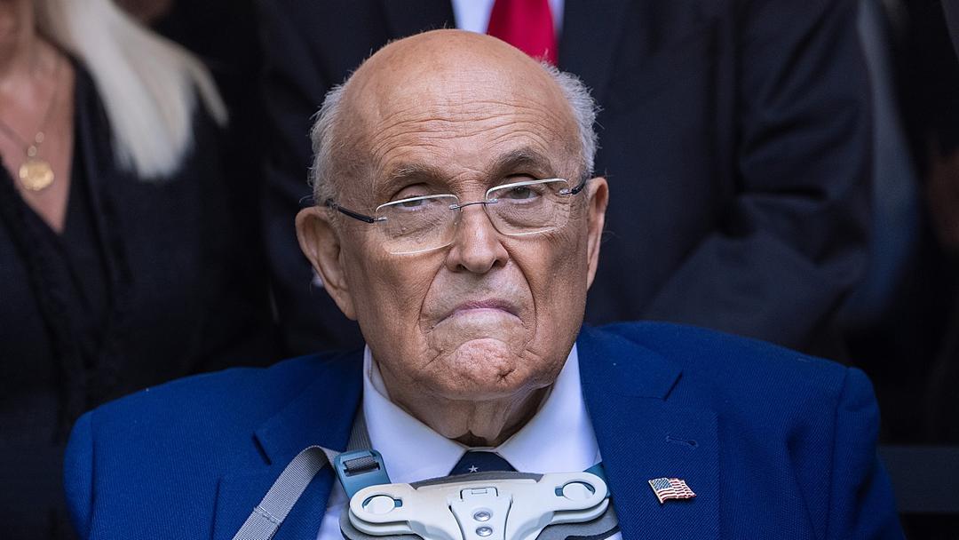 Rudy Giuliani Hospitalized With Pneumonia