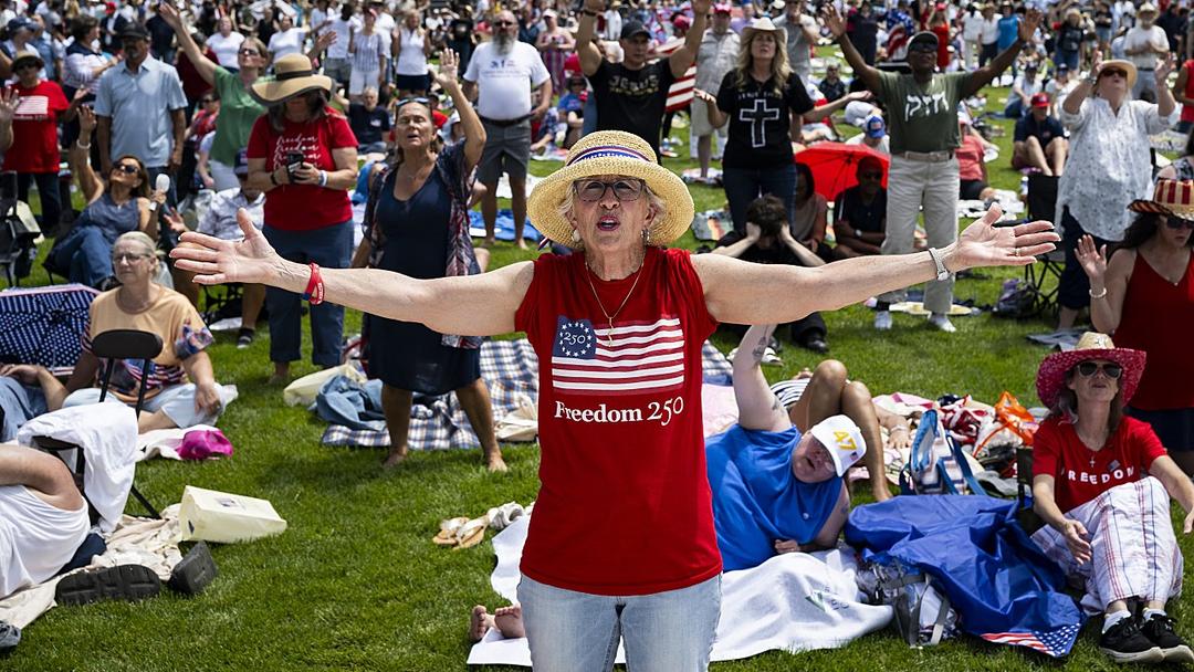 US: Thousands Rally on National Mall for 250th Jubilee