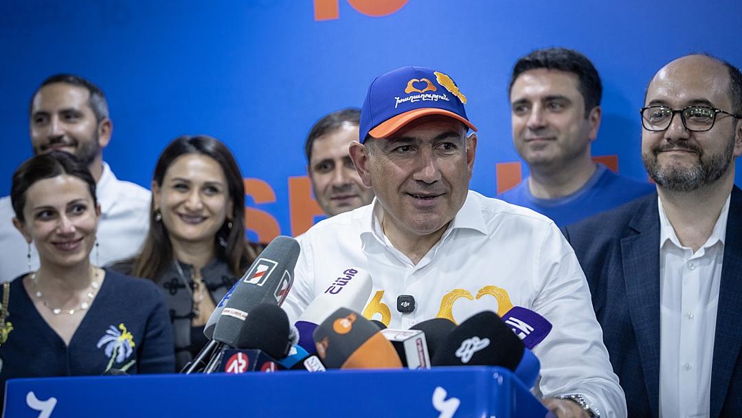 Pashinyan Claims Victory in Armenia Vote