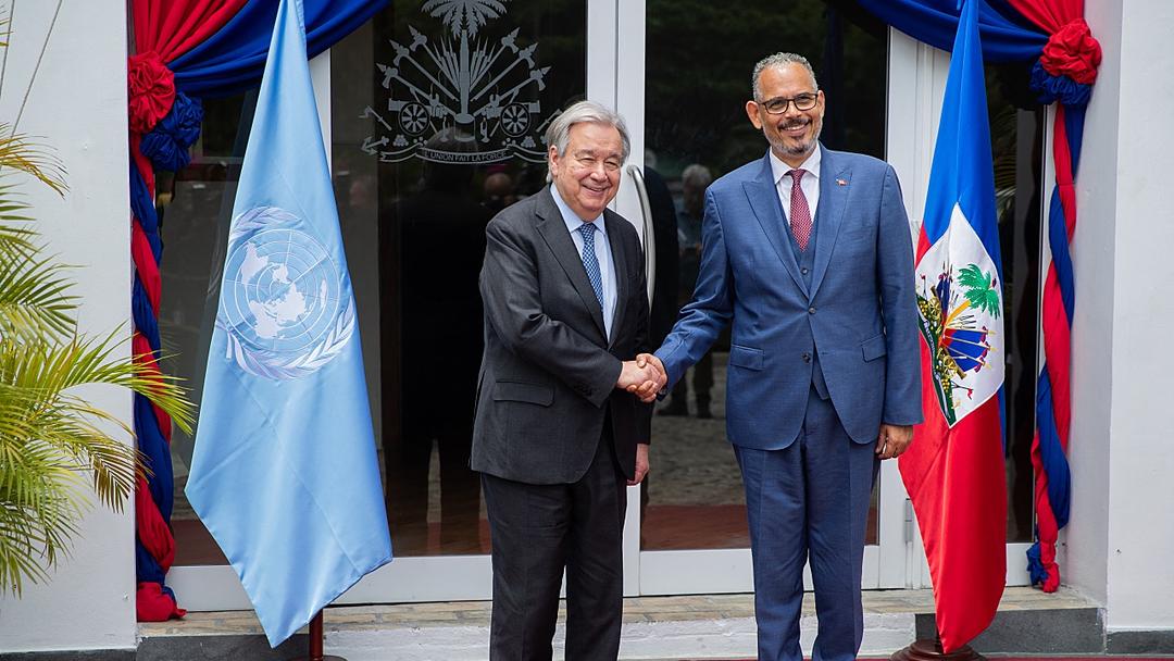 UN's Guterres Visits Haiti