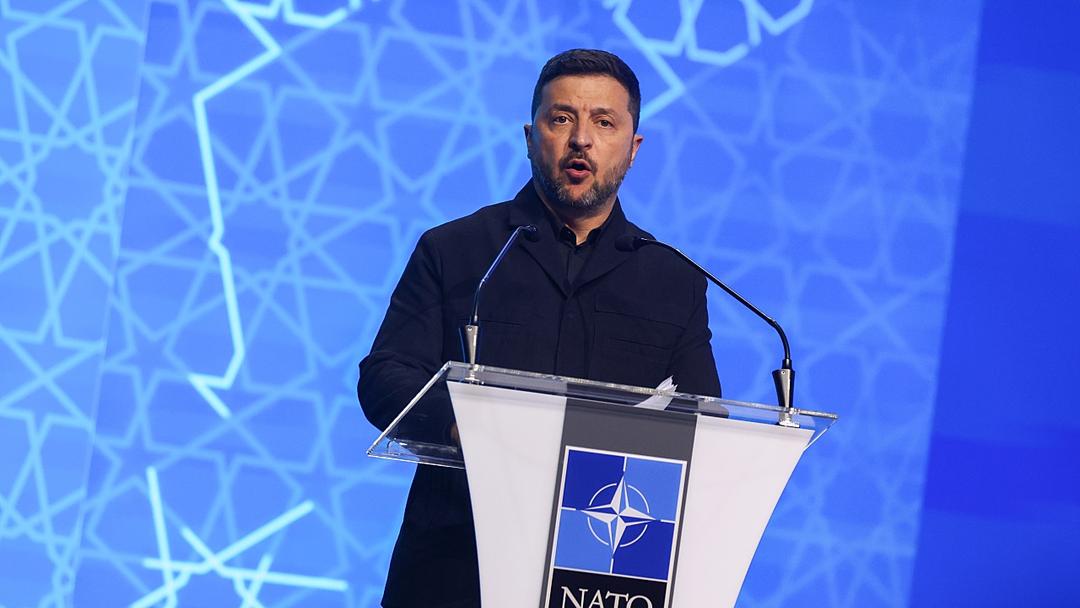 Zelenskyy Reiterates Call for NATO Membership, Air Defense Missiles