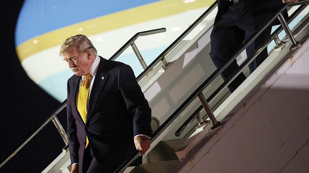 Trump Departs Turkey in Old Air Force One