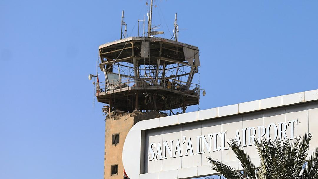 Yemen Government Strikes Sanaa Airport