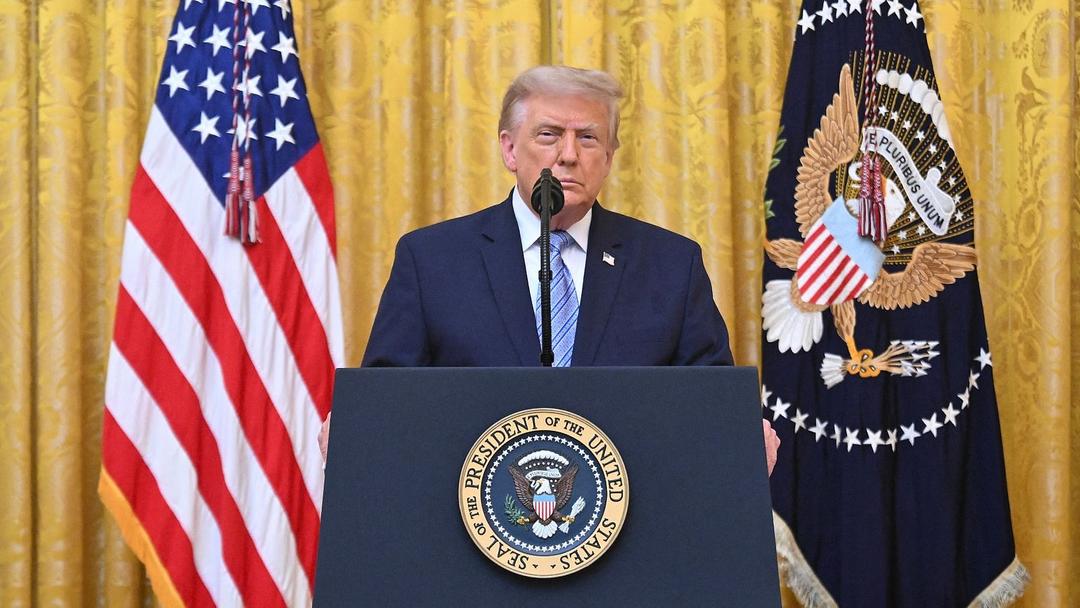 Election Speech: Trump Claims China Stole 220M Voter Files