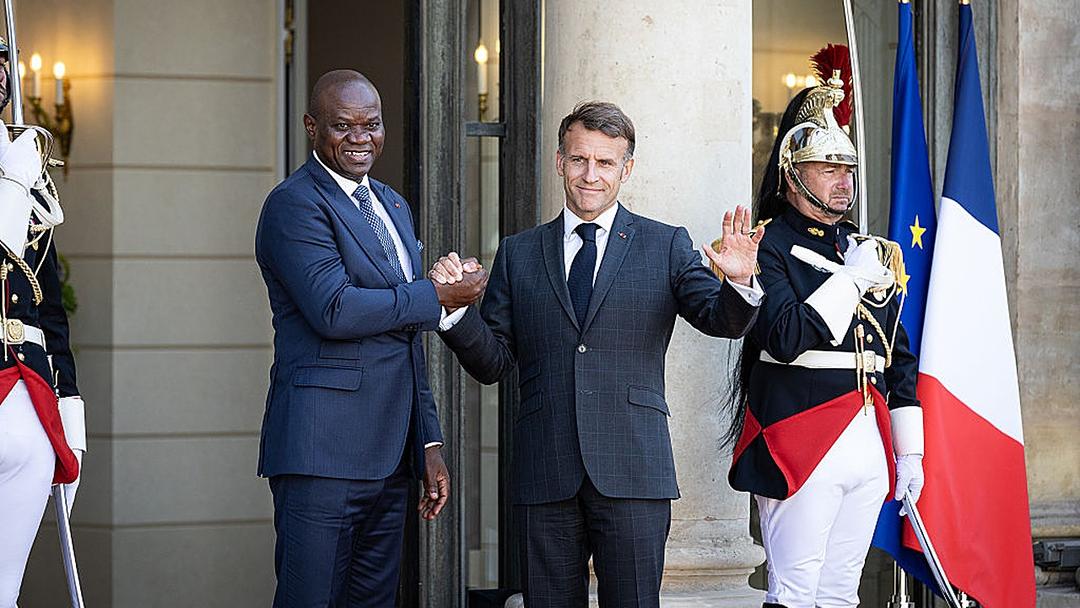 Gabon's President Nguema Begins Three-Day France Visit