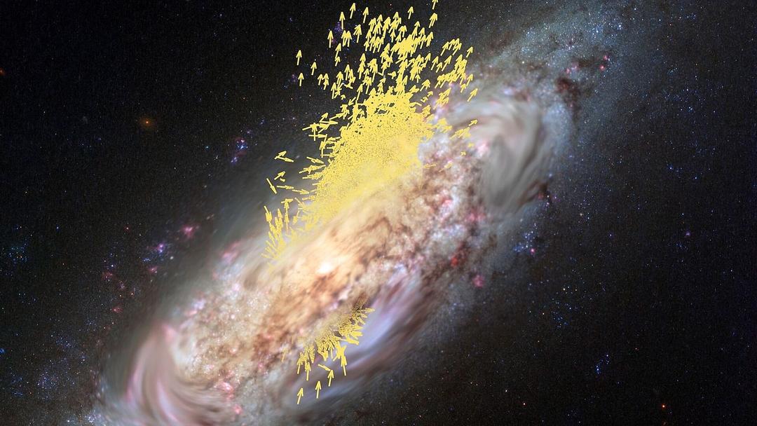 Study: Milky Way Flipped 90° After Ancient Galaxy Crash