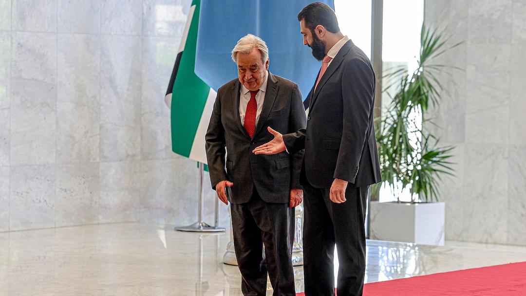 Guterres First UN Chief to Visit Syria in 17 Years