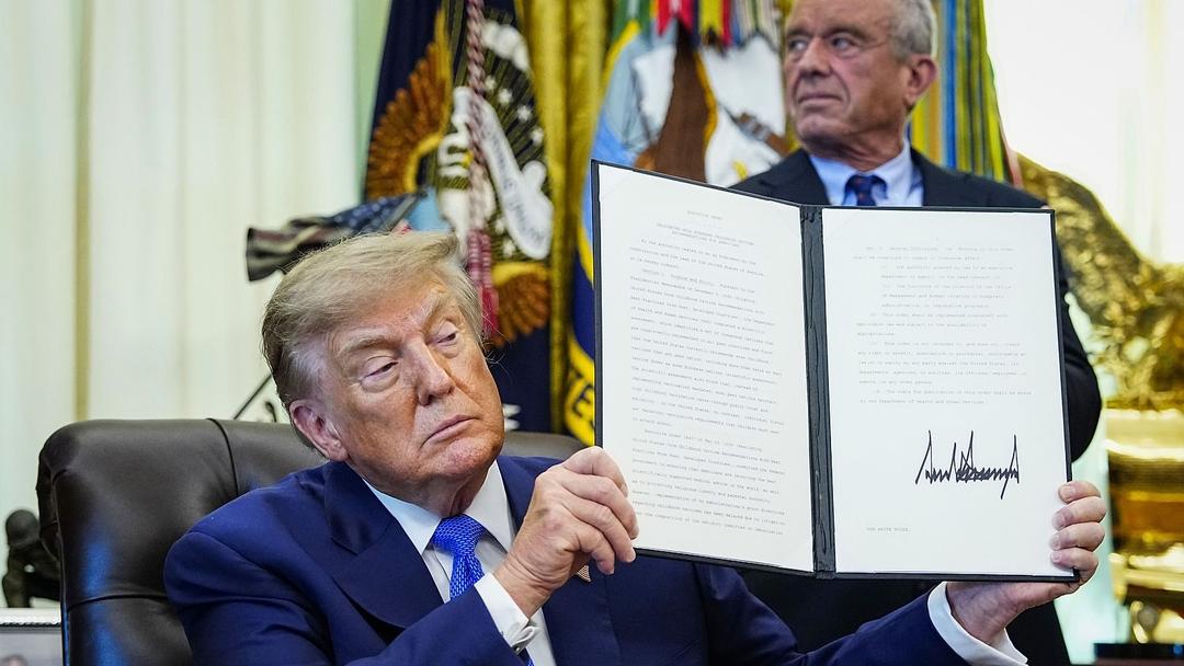 Trump Cuts Child Vaccine Schedule, Splits MMR Shot