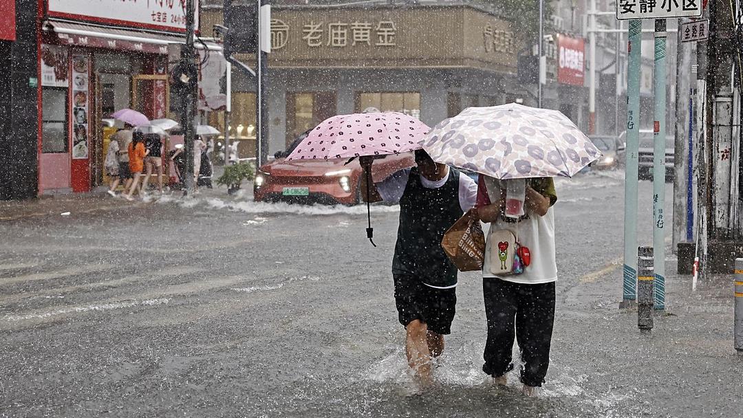 Typhoon Dolphin's Remains Impact Asia