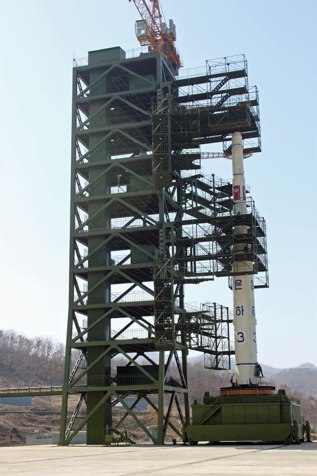 Video Captures North Korean Rocket Stage Exploding After Satellite Launch