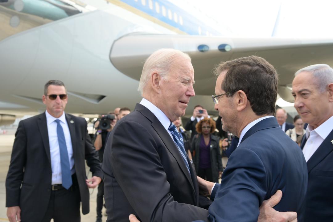 Biden, in Israel, Suggests Gaza Hospital Bombing Carried Out by 'Other Team'