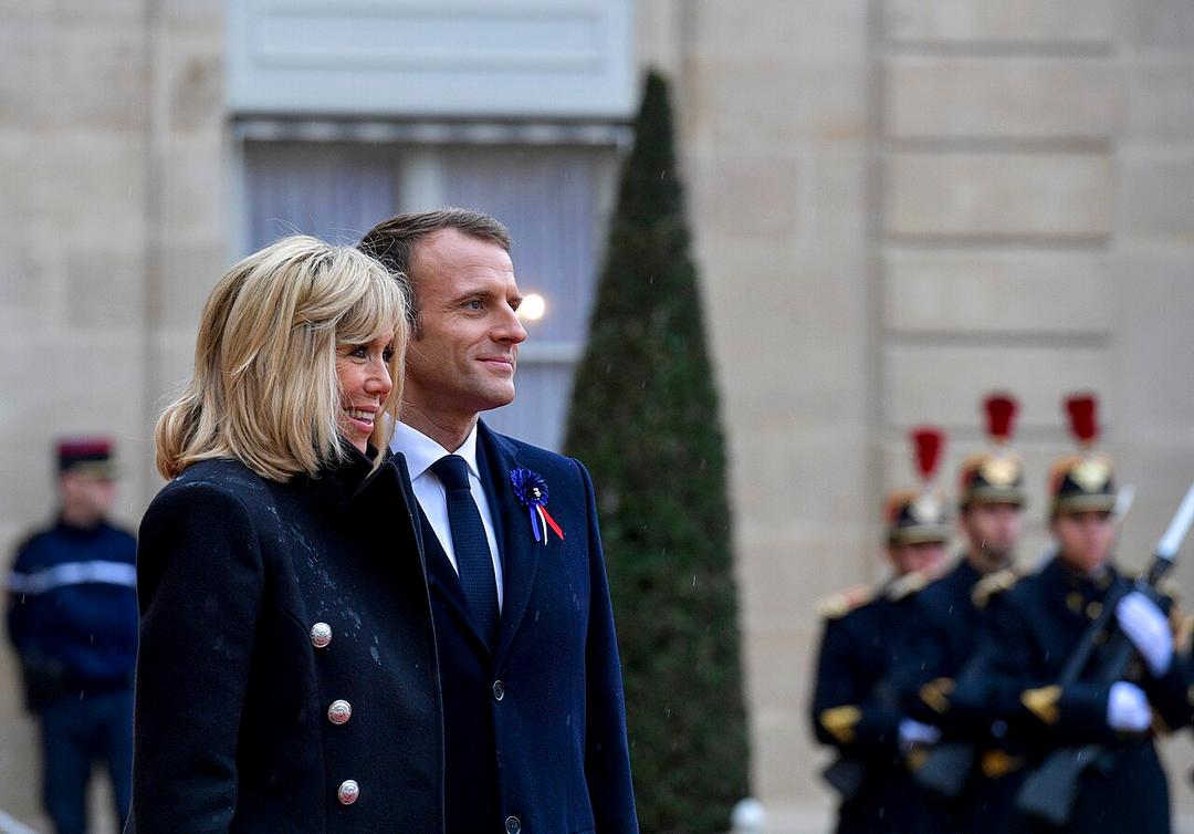 French Pres. Macron Hosts Saudi Crown Prince bin Salman