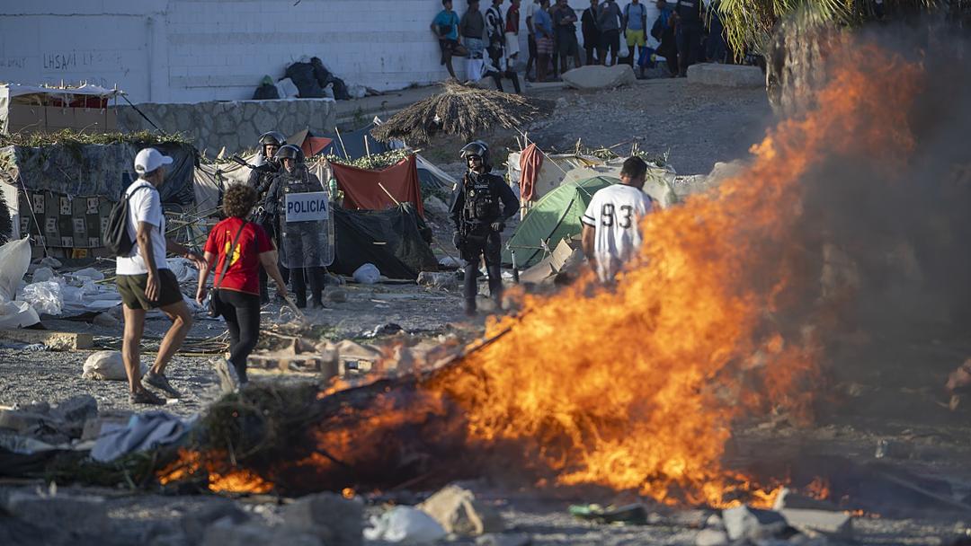 Ceuta Protests Erupt Month After Mass Migrant Crossing