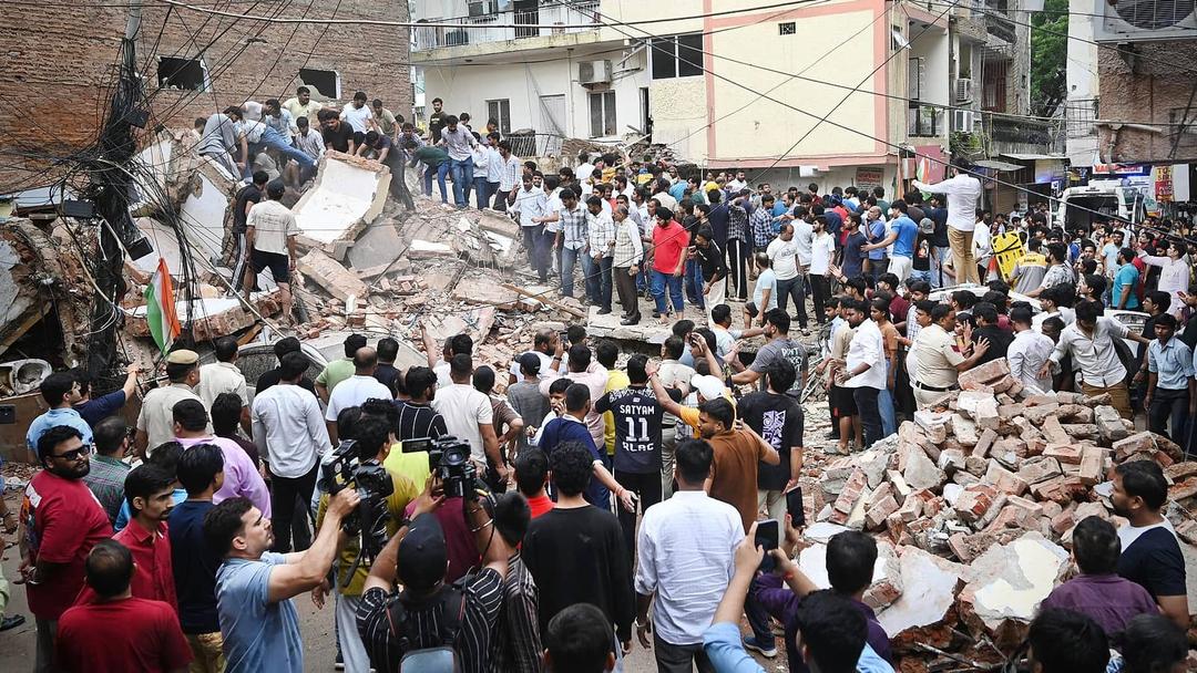 Delhi Building Collapse Toll Hits 7, Owner Arrested