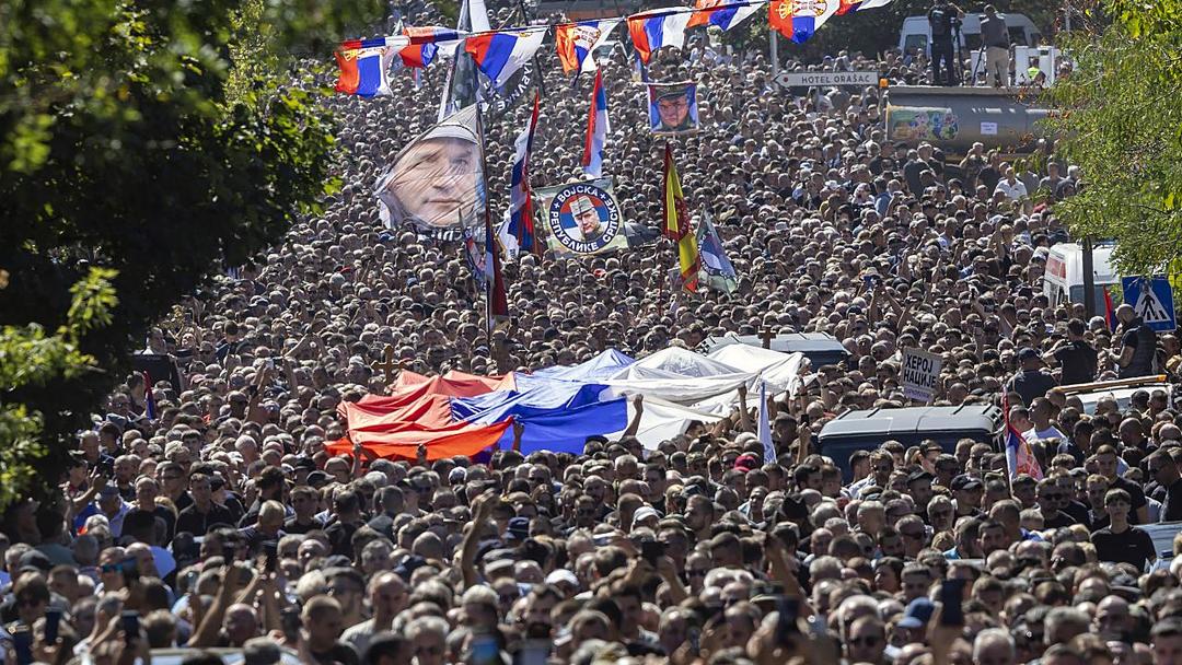 Ratko Mladić's Funeral Held in Belgrade Amid EU Condemnation