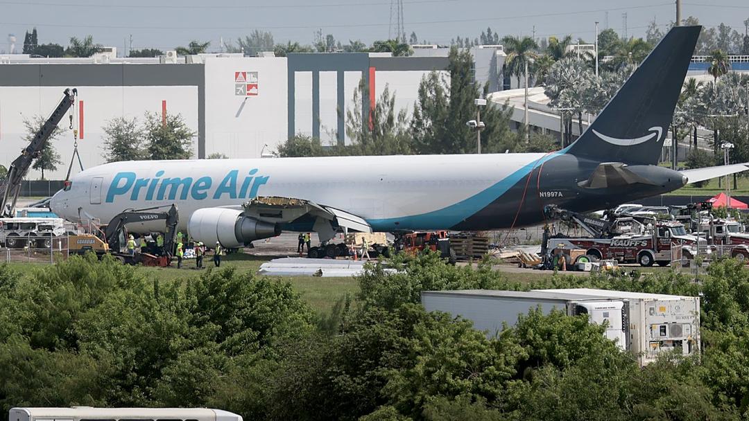 Amazon Suspends Cargo Carrier After Deadly Miami Crash