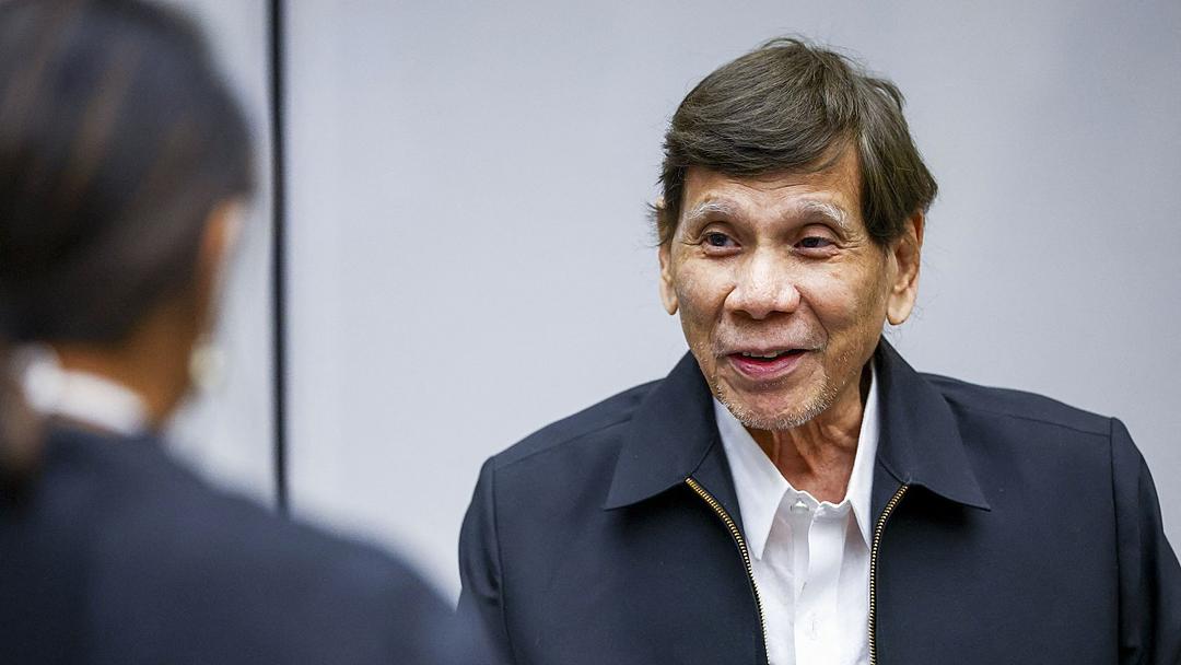 Duterte Appears in Person at ICC for First Time