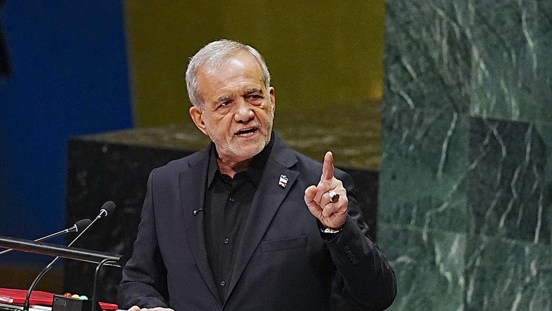 'We Are Victims of Terrorism,' Says Iran's Pezeshkian to UN