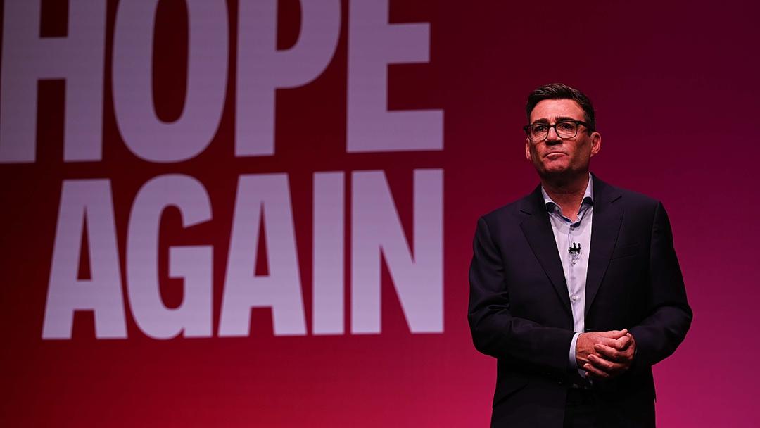 UK: Burnham Announces National Care Service, Triple Lock & Electoral Reform Plans at Party Conference