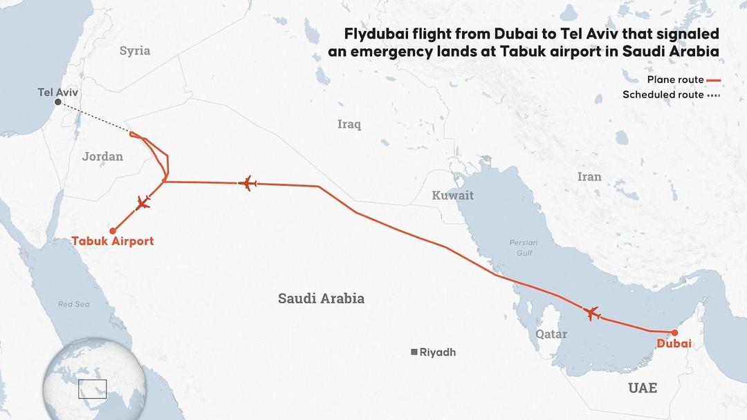 Flydubai Flight Diverted After Cockpit Stabbing, Pilot Arrested