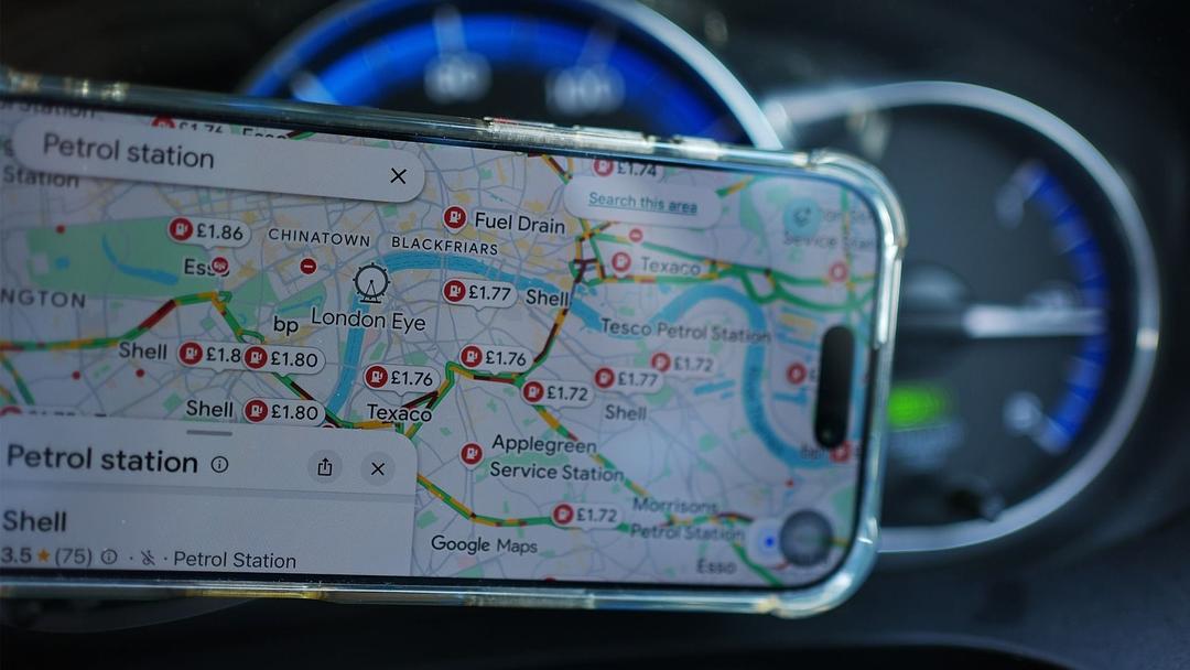 Google Maps Now Shows Live UK Fuel Prices