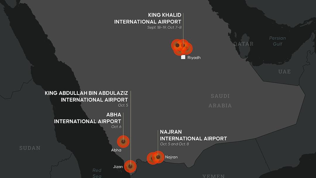 Houthi Strike on Riyadh Airport Kills 12, Injures Over 300