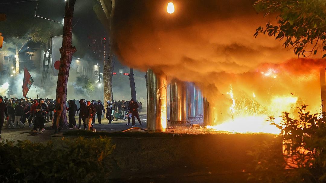 Riots Erupt in Albania as Students Join Anti-Government Protests