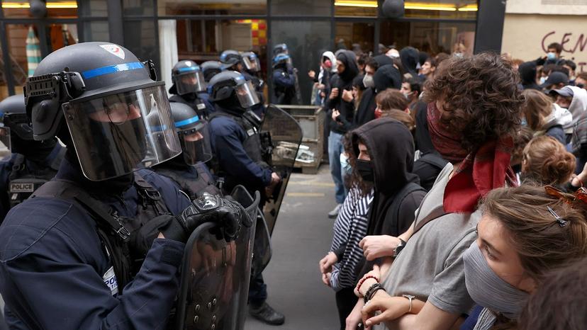 Verity - French Student Protests