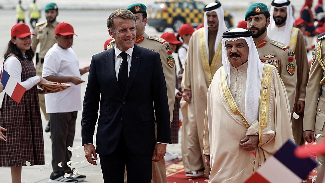 Macron Wins Gulf Diesel Pledges as France Faces Unrest